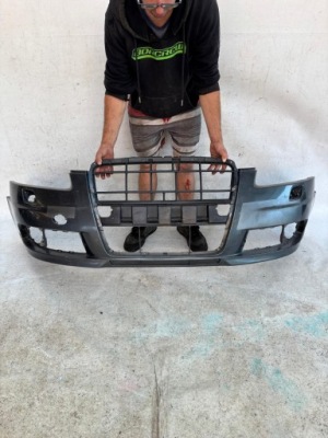 Audi a6 c6 4f s-line 04-08 бампер перед передний sprysk фото №1