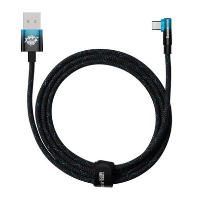 Kabel kątowy dla graczy solidny Baseus Elbow USB do USB-C 2m 100W