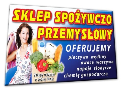 BANER 2x1 SKLEP SPOŻYWCZO PRZEMYSŁOWY chemia mięso