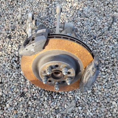 Поворотный кулак левая задняя tesla model x комплектная фото №1