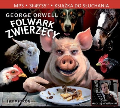 CD MP3 FOLWARK ZWIERZĘCY GEORGE ORWELL KSIĄŻKA