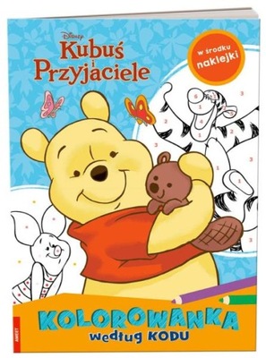 Kolorowanka Według Kodu Fajna Książeczka DZIECIĘCA KSIĄŻKA Edukująca KUBUŚ