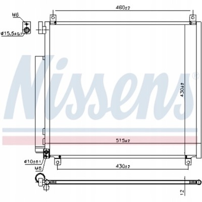 NISSENS 941170 SKRAPLACZ, ACONDICIONAMIENTO  