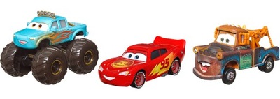 Autka AUTA Disney Pixar Cars On The Road zestaw McQueen