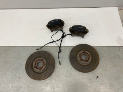 Гальмівні диски супорти перед mercedes ml gl w166 gls x166 4.7 v8 фото №1