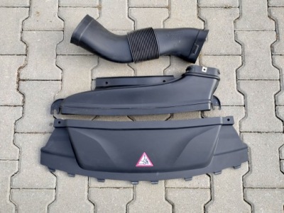 Накладка поперечина перед труба воздухозаборник bmw x5 f15 x6 f16 7637050 8570288 8509068 фото №1