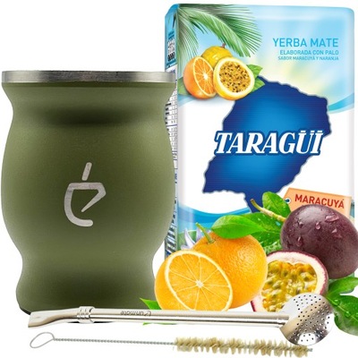 Tropikalny zestaw do Yerba Mate marakuja TARAGUI