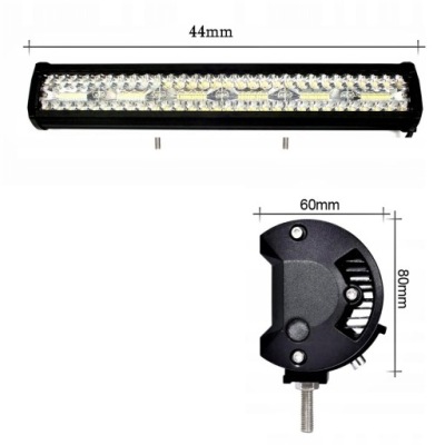 Фара робоча led протитуманна фара 360w панель 12v фара фото №1