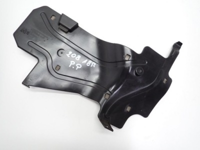 Защита заглушка подкрылок правый перед peugeot 208 18r фото №1