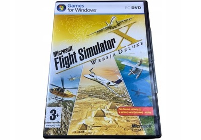 MICROSOFT FLIGHT SIMULATOR X WERSJA DELUXE PL PC