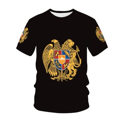 KOSZULKA MĘSKA Flaga hiszpanii nadruk T-shirt męsk