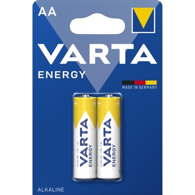 2x BATERIA VARTA ENERGY AA LR6 1.5V ALKALICZNA