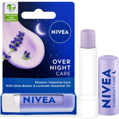 NIVEA Overnight Care Pielęgnująca pomadka do ust