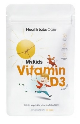 Health Labs MyKids Vitamin D3 witamina D3 60żelek