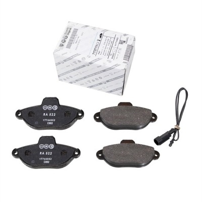 Гальмівні колодки ham.przed fiat seicento punto 71737178 фото №1