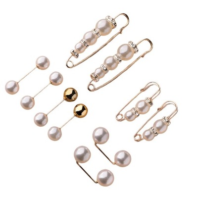 10 Women's Brooch Pins Shawl Collar