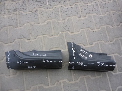 Skoda rapid 5j toledo поріг правий новий оригінал фото №1