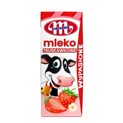 Mleko Mlekovita Truskawkowe 200 ml