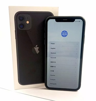 TELEFON IPHONE 11 64GB CZARNY