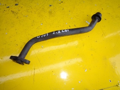 Mercedes w203 c 2.2cdi шланг оливи turbo фото №1