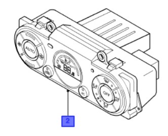 PANEL DE ACONDICIONADOR FORD MONDEO MK3 2002-03  