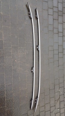 Рейлінги дахові mercedes e-klasa w212 універсал хром комплект фото №1