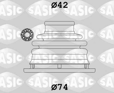 JUEGO DE REPARACIÓN RENAULT AVANTIME 2.0-3.0 2001  