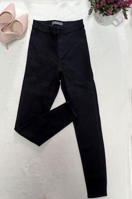 DENIM CO. jeansowe spodnie czarne r 34 Z213