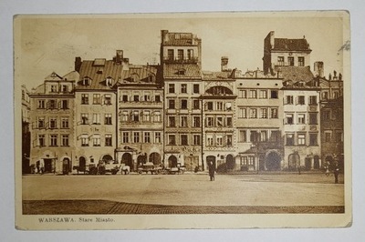 WARSZAWA STARE MIASTO 1933