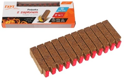 PODPAŁKA ROZPALACZ Z ZAPŁONEM GRILL KOMINEK PIEC