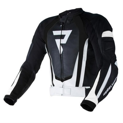 CHAQUETA MOTOCICLETA CUERO REBELHORN PISTON II PRO  