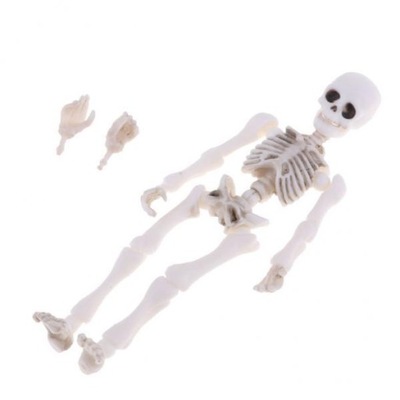 9X nowych miniaturowych figurek szkieletów o średnicy 8,7 cm
