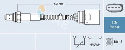 FAE 77148 SONDA LAMBDA  