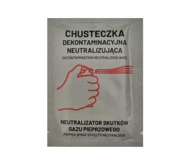 CHUSTECZKA NEUTRALIZUJĄCA GAZ PIEPRZOWY