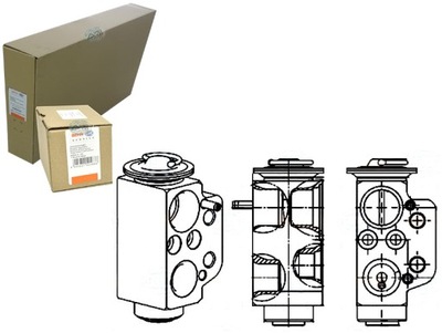 ZAWÓR ROZPRĘŻNY KLIMATYZACJI VW T5 04- BEHR HELLA