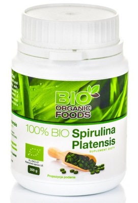 Bio Spirulina Platensis tabletki 1500 szt. 300 g