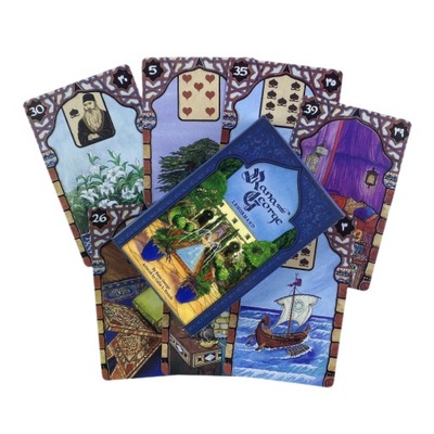 Astrologiczne Lenormand karty wyroczni Tarot wróż