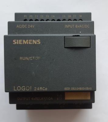 Sterownik Siemens LOGO 24 RCo 6ED1052-2HB00-0BA6