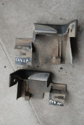 Молдинг накладка порог mazda cx7 06-12 хром фото №1