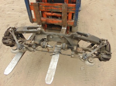 Mercedes w211 підрамник підвіска повний задня фото №1