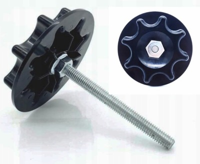 UNIVERSAL BOLT FIXING WHEEL SPARE SCREW 8MM  