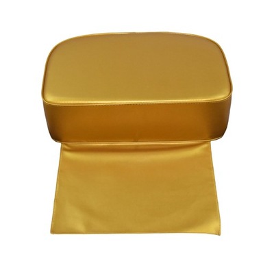 Poduszka siedziska dla dzieci do stołka fryzjerskiego w kolorze złotym