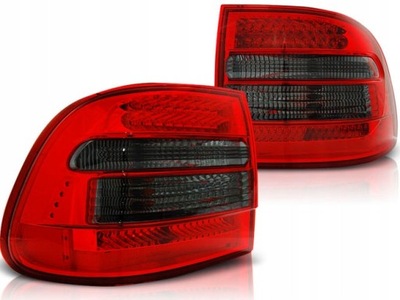 Лампи світлодіодний porsche cayenne 02-06r red-black led фото №1