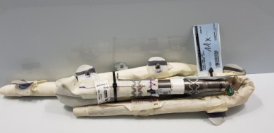 Renault megane iv sedan 2015- шторка безопасности подушка безопасности правая фото №1