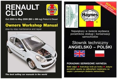 RENAULT CLIO 3 (2005-2009) MANUAL REPARACIÓN HAYNES 3 +GRATIS 24H  