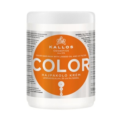 KALLOS COLOR MASKA DO WŁOSÓW FARBOWANYCH COLOR 1L