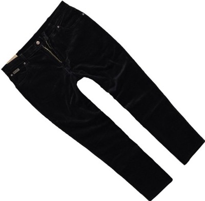 WRANGLER TEXAS SPODNIE sztruksy black W32 L34