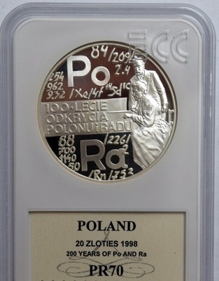 20 ZŁ POLON I RAD 1998 - GCN PR70