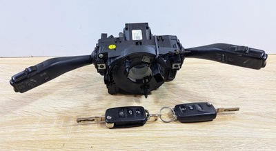 Skoda rapid перемикач комбінований замок запалювання ключі 6ra953501aa 6ra959653 фото №1