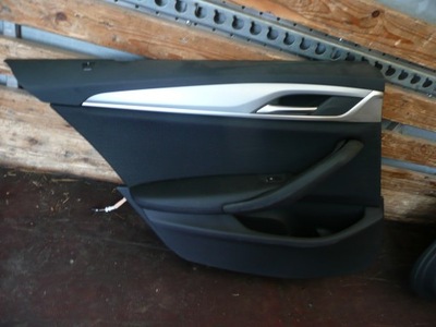 Bmw 5 g30 g31 обшивка дверь левый задняя фото №1